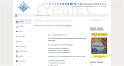 Desktop Screenshot of freinet-kooperative.de