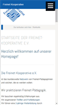Mobile Screenshot of freinet-kooperative.de