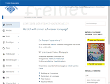 Tablet Screenshot of freinet-kooperative.de
